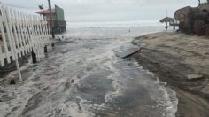 SSC se mantiene alerta por alto oleaje de hasta 3 metros de altura en Rosarito