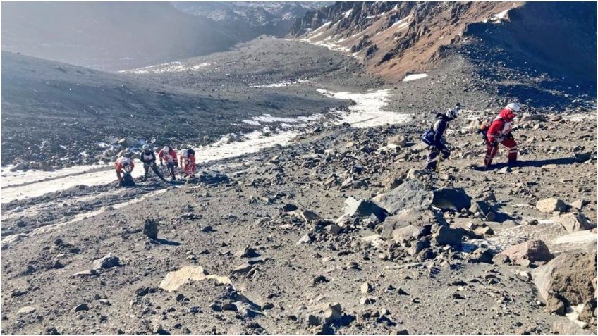 El paso a paso del extravío, búsqueda y rescate de los alpinistas en el Pico de Orizaba