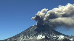 Así luce el Popocatépetl tras emisión de fumarola: alertan por caída de ceniza en tres estados