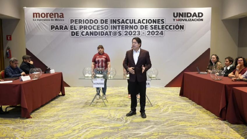 Morena define a candidatos plurinominales a través de sorteo; ellos son los elegidos