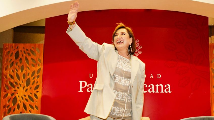 'Prioridad, regresar tranquilidad a México': Xóchitl Gálvez