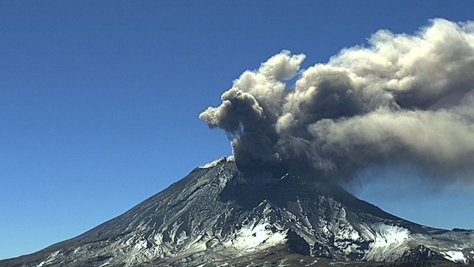 La actividad del volcán se mantiene en Amarillo fase 2.