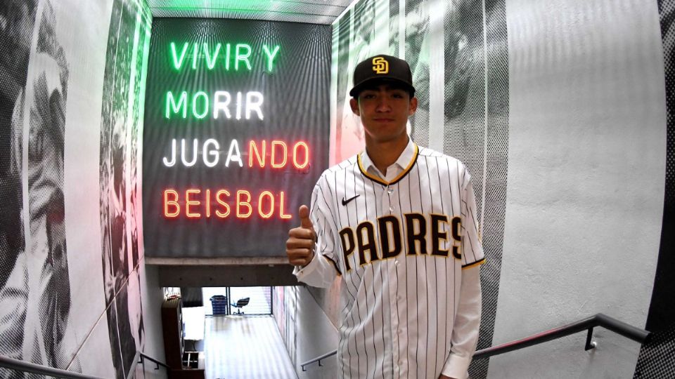 El joven manifestó que es un sueño hecho realidad el poder estar con un equipo de Grandes Ligas.