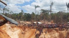 IMÁGENES FUERTES: Derrumbe de mina de oro provoca por lo menos 16 muertos