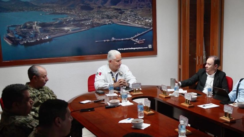 Alfonso Durazo: Concluimos 10 de 13 frentes de la Modernización del Puerto de Guaymas