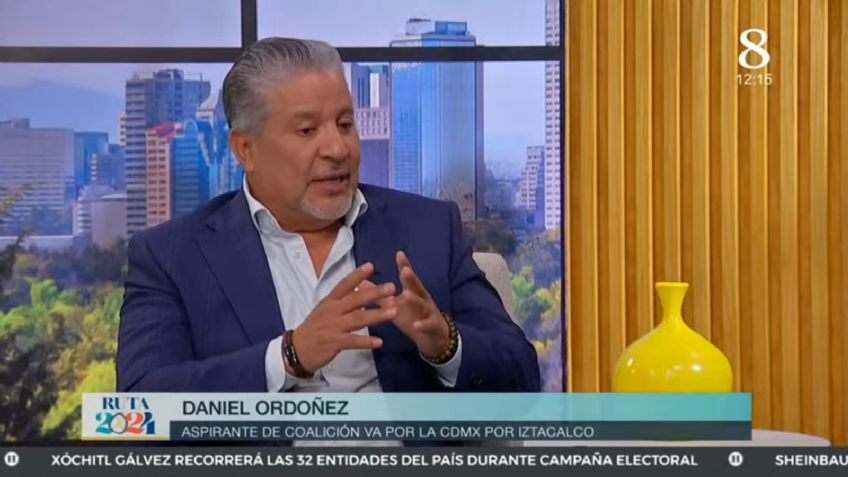 Daniel Ordoñez asegura que alianza entre PAN, PRI y PRD le permitirá ganar en Iztacalco