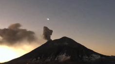 VIDEO ¿fue un cometa? Avistan bólido en CDMX y Popocatépetl