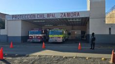 Atacan a tiros a bomberos de Zamora, hay dos lesionados