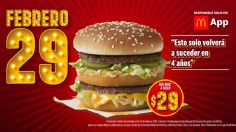 McDonald's celebra el año bisiesto con Big Mac a solo 29 pesos