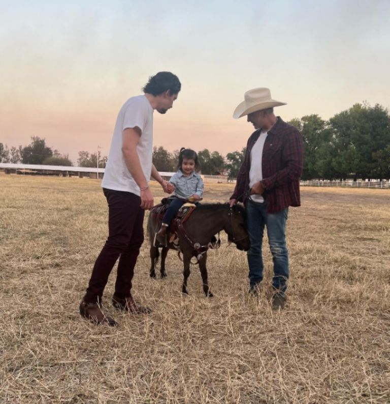 alex fernandes y su papá