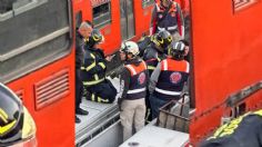 ¿Qué pasó en la Línea 5 del Metro? Heroicos policías previenen que un sujeto quite la vida en las vías