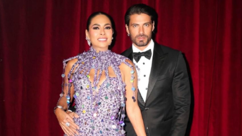 Galilea Montijo presume sus mejores looks de gala junto a Isaac Moreno, en uno parecen marido y mujer