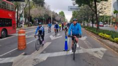 Pese a contingencia ambiental, arranca paseo dominical Muévete en Bici en CDMX