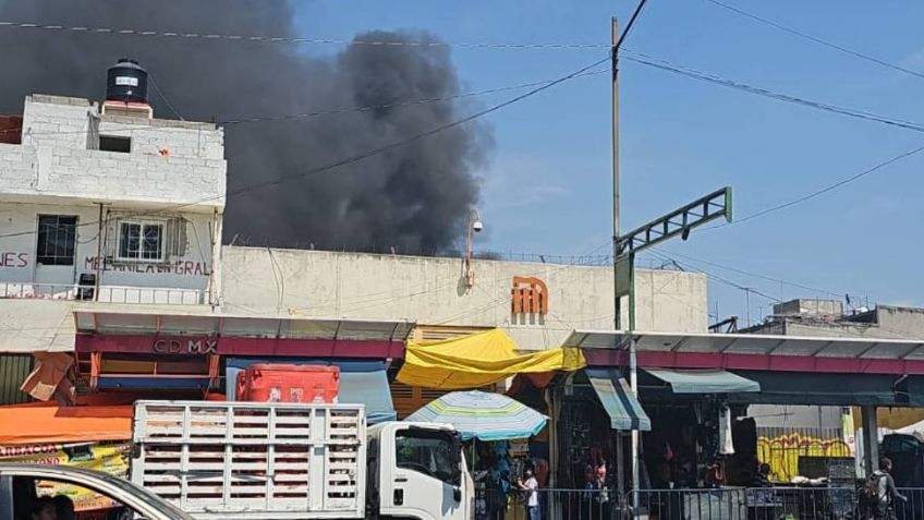 VIDEO: Explota tanque de gas en estacionamiento de Tepito