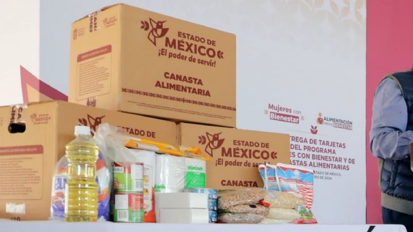 Canastas Alimentarias Edomex: en qué fecha se reanuda la entrega de las despensas