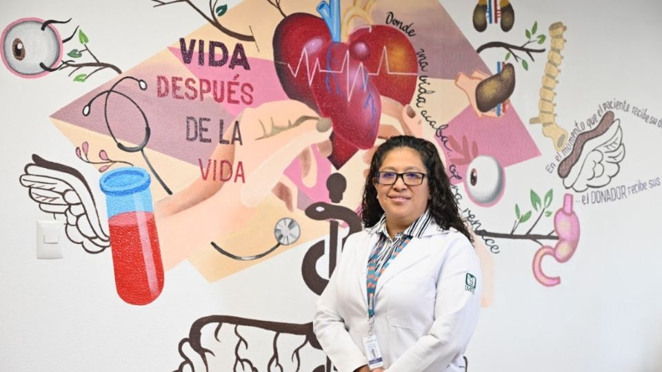 La doctora Érika Rivera Durón destacó que actualmente la red de donación de órganos y tejidos cuenta con 87 hospitales de Segundo y Tercer Nivel de atención