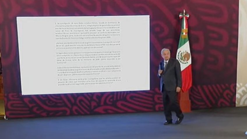 AMLO vuelve a leer carta de periodista del NYT; "le van a bajar el video", advierten reporteros