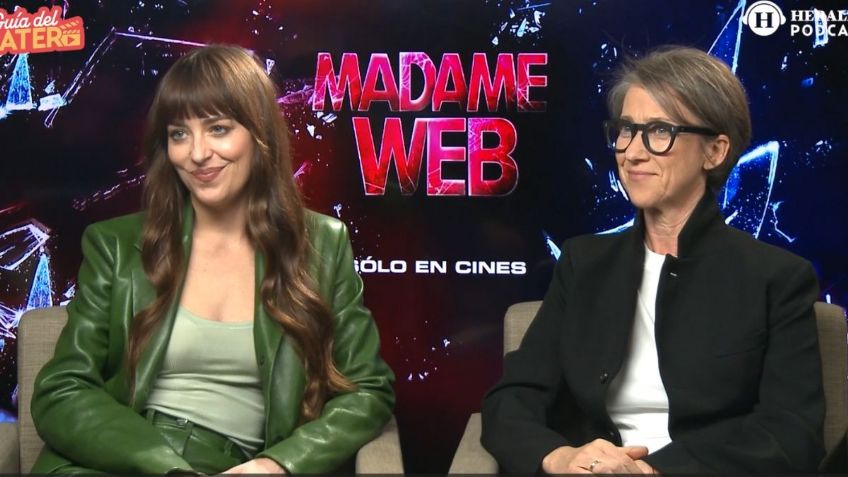 Video | Entrevista a Dakota Johnson y S.J Clarkson sobre Madame Web, ¿qué hace tan especial a esta heroína?