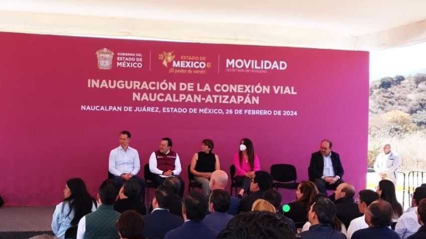 Inauguran interconexión Naucalpan-Atizapán que beneficiará a más de 250 mil ciudadanos