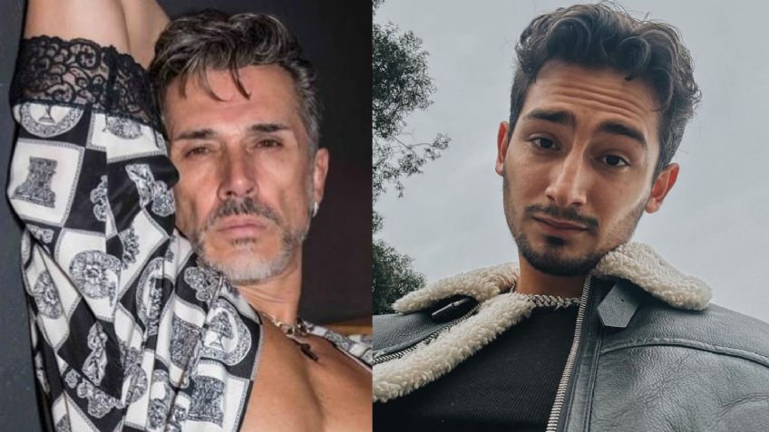 Emilio Osorio sigue los pasos de Sergio Mayer, ya usa falda larga y luce increíble