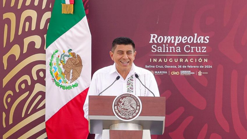 Salomón Jara: la confianza del pueblo en AMLO, tan sólida y perdurable como el rompeolas de Salina Cruz