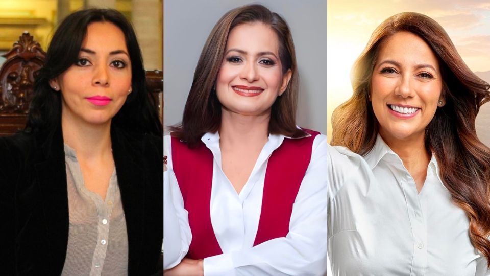 Las candidatas a la gubernatura de Guanajuato.