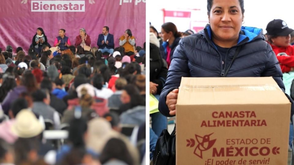 Esta despensa se entregará cada dos meses a las mujeres mexiquenses.