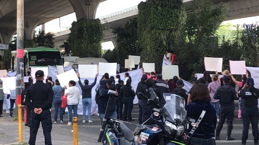 Bloquean Periférico Norte por juez que absolvió a presunto abusador de niña de 4 años