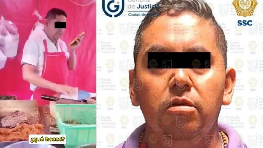 Ingresan a taquero de la Condesa que amenazó a mujer con un machete a centro de enfermedades mentales