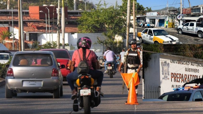 Autoridades de Guerrero refuerzan vigilancia ante suspensión de transporte en Acapulco