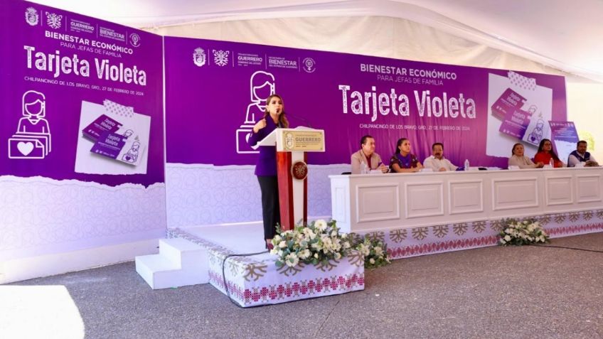 Evelyn Salgado presenta la “Tarjeta Violeta”, para mujeres en situación vulnerable