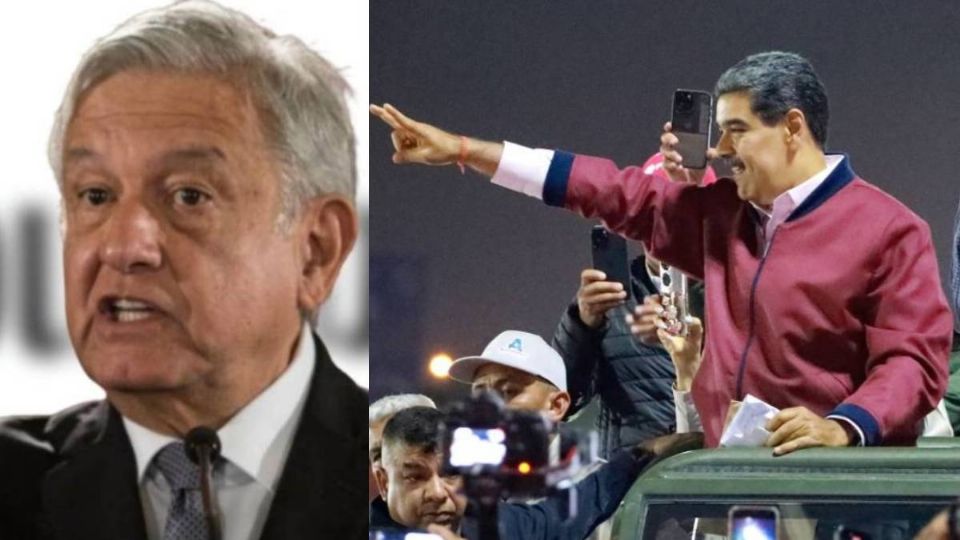 Maduro defendió a AMLO sobre el reportaje sobre su presunto vínculo con el narco.