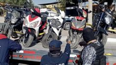 Aseguran 71 mototaxis por dar transporte público ilegal en Tizayuca, hay 4 detenidos