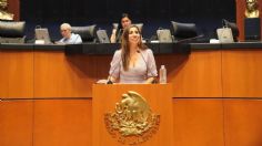 Marybel Villegas pide licencia ante el Senado