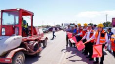 Inicia Alfonso Durazo obras de infraestructura vial e hídricas con inversión de 113.5 mdp