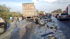 Reportan fuerte accidente en la autopista México-Querétaro