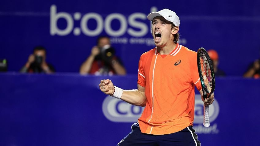 Alex de Miñaur da golpe de autoridad en el Abierto Mexicano de Tenis (AMT) en Acapulco