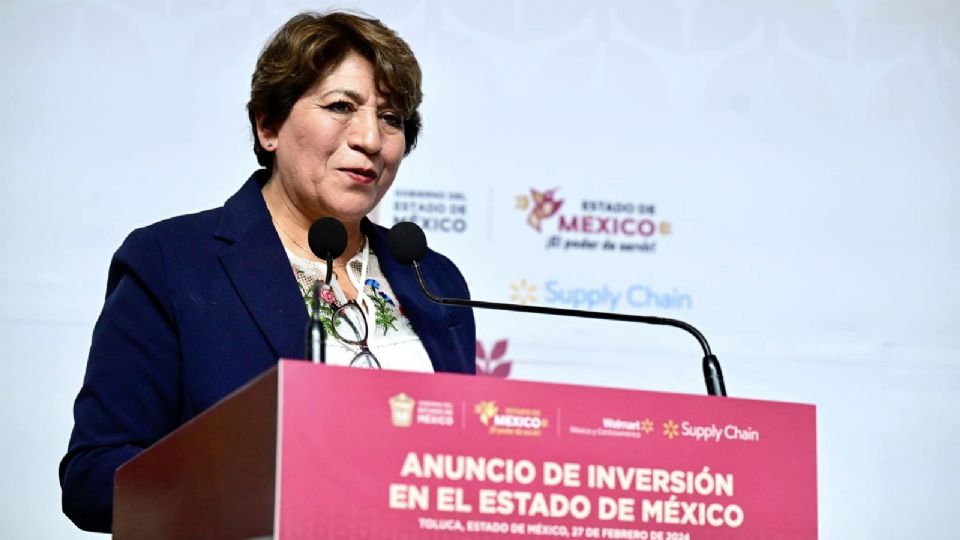 Delfina Gómez, gobernadora del Estado de México