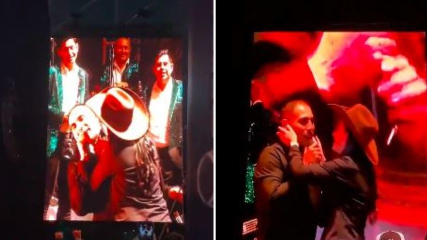 “¡Pereme’ pues!”: Espinoza Paz sufre intenso acoso de fan en pleno escenario | VIDEO