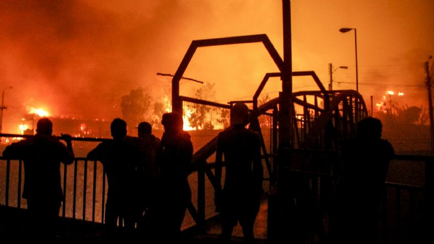 VIDEO: Incendios forestales en Viña del Mar han dejado 19 muertos y más de mil casas destruidas