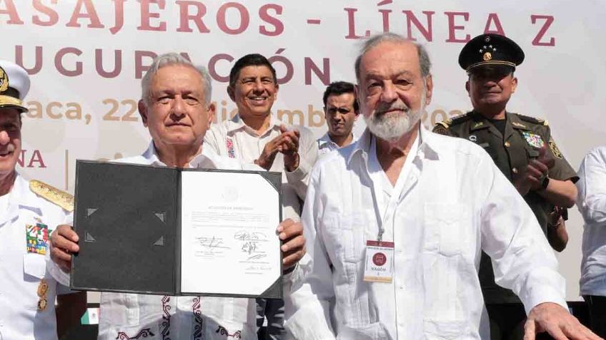 AMLO anuncia compra a Carlos Slim de concesión de la carretera Mitla-Tehuantepec