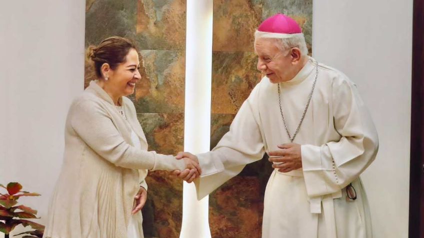 Unen esfuerzos la iglesia y Lucy Meza en favor de la paz