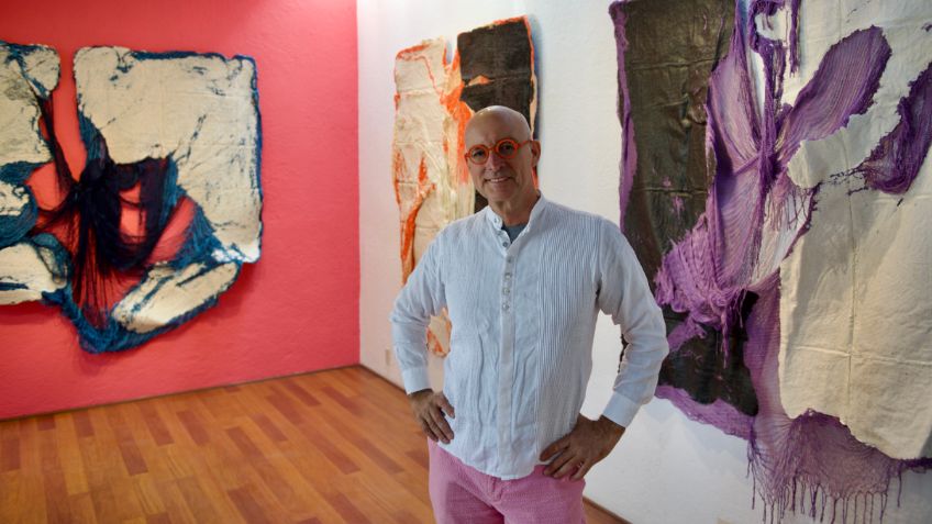 Presentan arte inspirado en las hamacas y en Luis Barragán