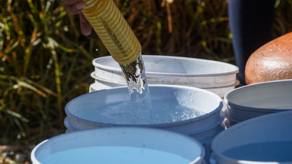 Persiste la crisis de agua en la CDMX.