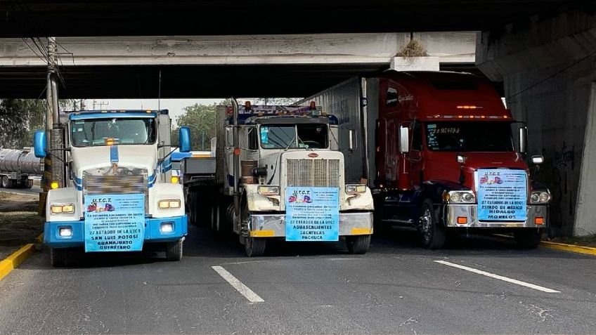 Paro nacional de transportistas: se manifiestan en principales autopistas de México este 5 de febrero