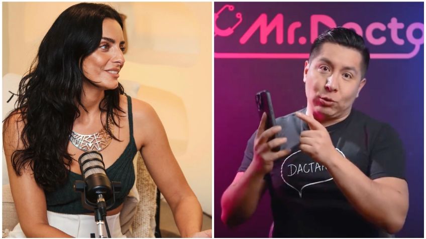 Aislinn Derbez le responde a "Mr Doctor" tras la polémica por decir que las enfermedades se curan con el pensamiento