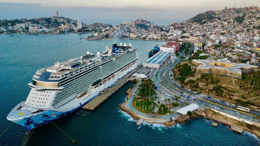 Recibe Acapulco al crucero Norwegian Bliss