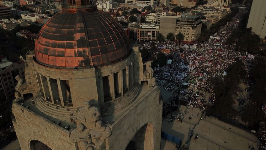 El gigantesco monumento donde están enterrados Villa, Cárdenas y Madero en CDMX, ¿se puede visitar?