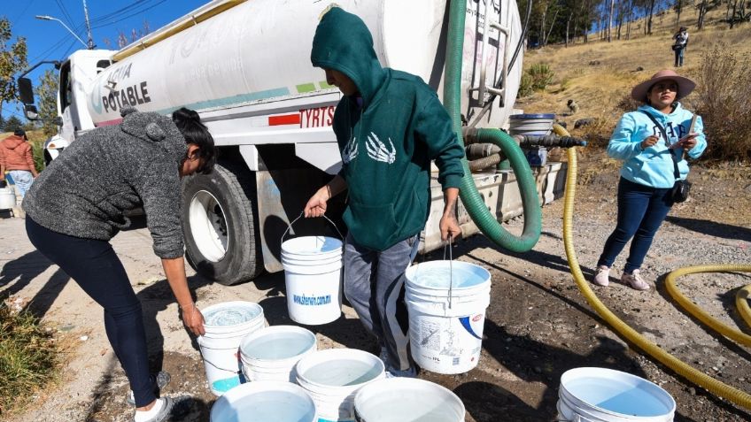 Crisis en el Cutzamala: estas son las 3 alcaldías con más demanda de pipas por falta de agua