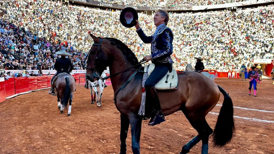 Fue aclamado por su actuación en la Plaza México